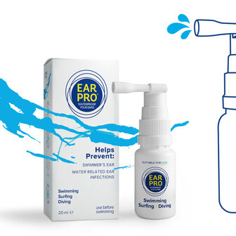 EarPro Waterproof your ears - Oorspray - 20ml